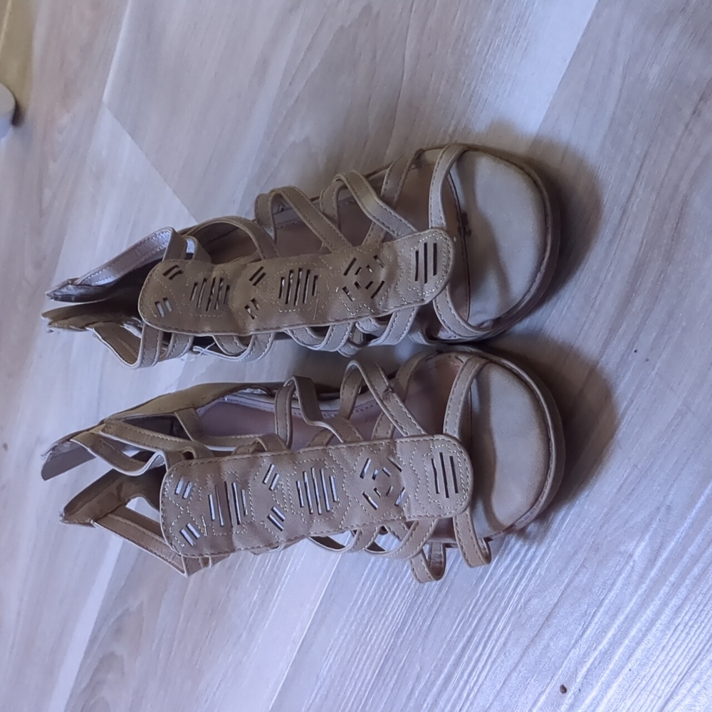 Justice girls mini heels
